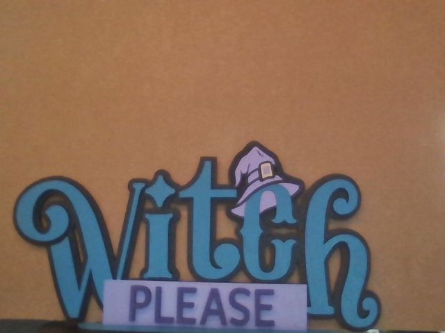 witch please shelf sitter, Otter Creek Laser