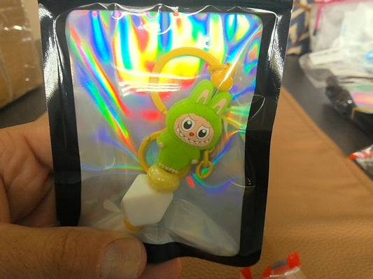 Yellow Regular Keychain Grace's bead Shop