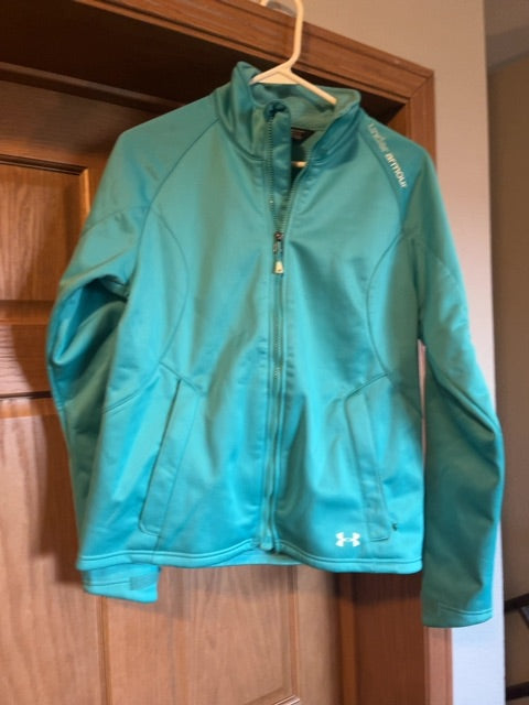Teal Under amour jacket, medium