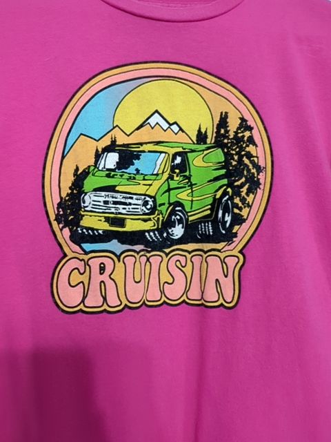 Vintage Clothing Crusin Baby T Flawed, M