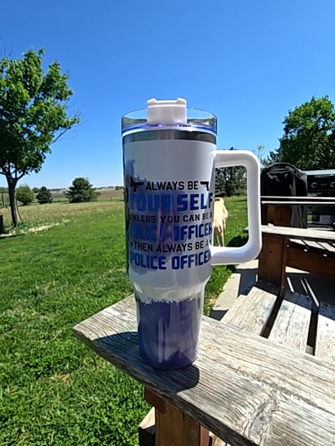 Kitchen towel Tumbler Police, 40 oz