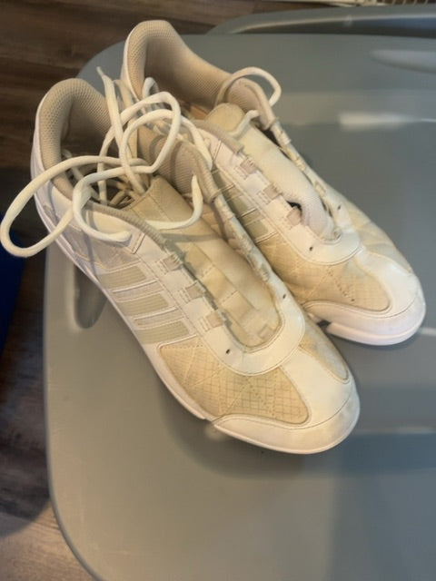 White *white shoe strings Adidas Lollie's Closet (FALL), 10