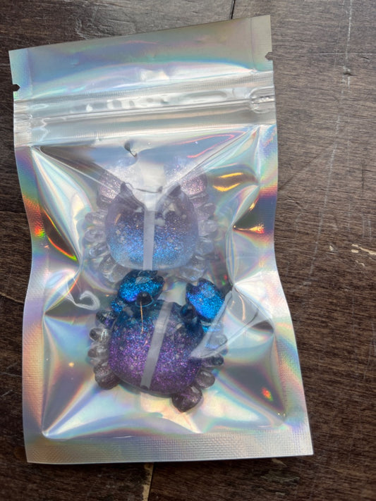 Black Acrylic Charm Magnets Grace's bead Shop