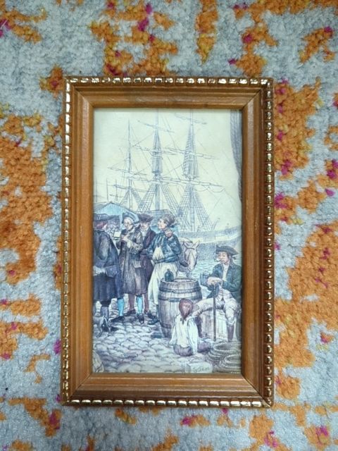 Framed Art Boat