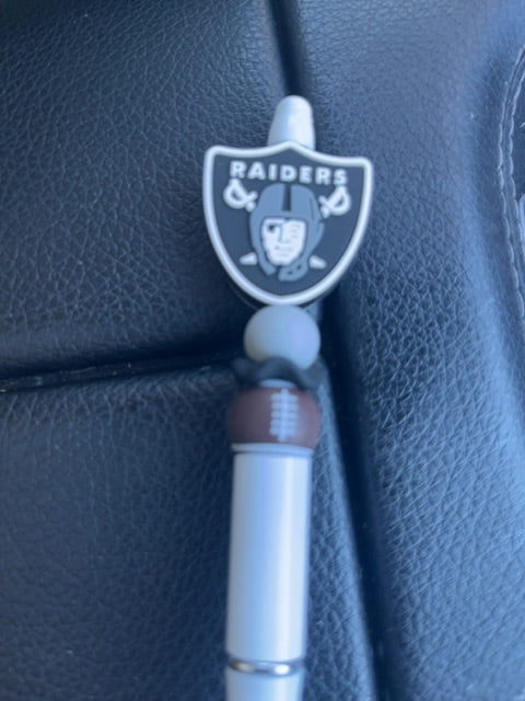 White Sports Pens Grace's bead Shop