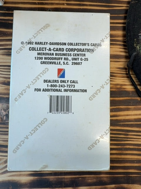 Harley Davidson Collector Cards- NWIB