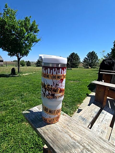 Tumbler True crime, 30 oz