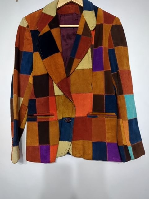 Vintage Clothing Patchwork Jacket, 11