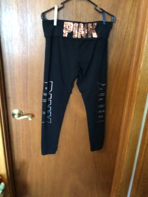 Black Pink Legging, Large