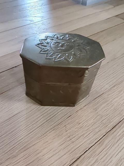 Brass Trinket Box