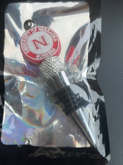 Silver Sports Wine Stopper Grace's bead Shop