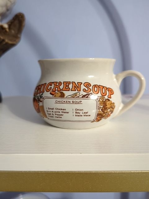 Chicken soup bowl