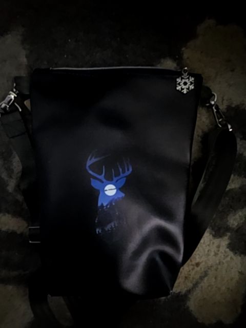 Reindeer Lilac Lakes Crossbody purse
