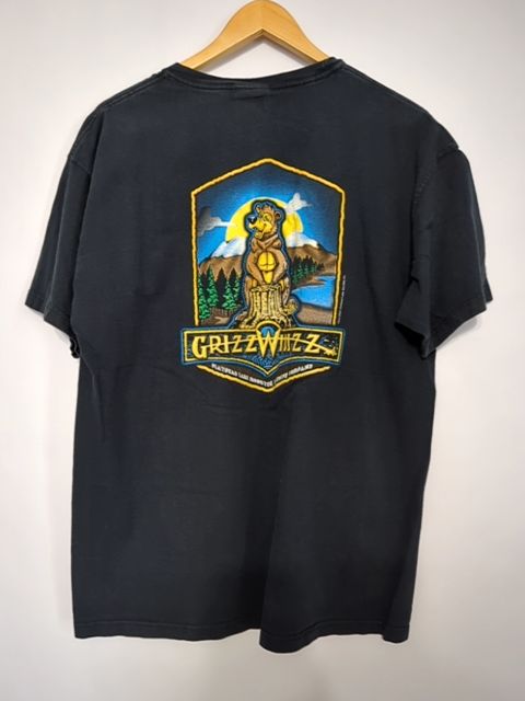 Vintage Clothing Grizz whizz T Shirt, L