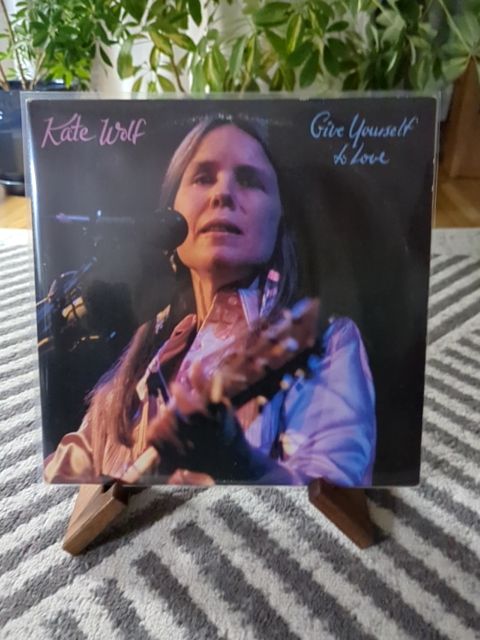 Vinyl Kate Wolf give yourself to love