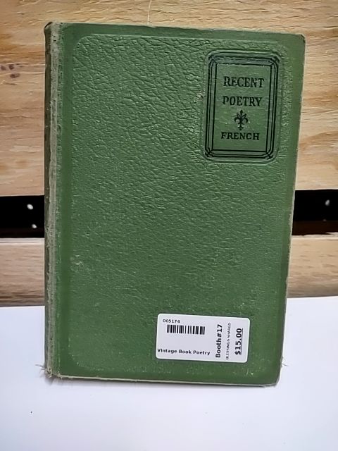 Vintage Book Poetry