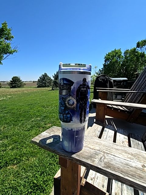 Kitchen towel Tumbler Police, 40 oz