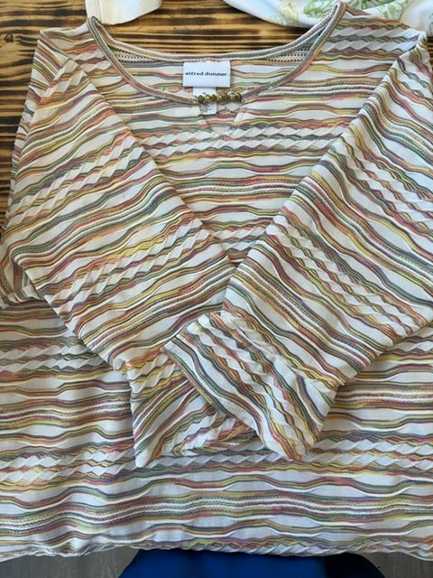 Multi Alfred Dunner Blouse, XL