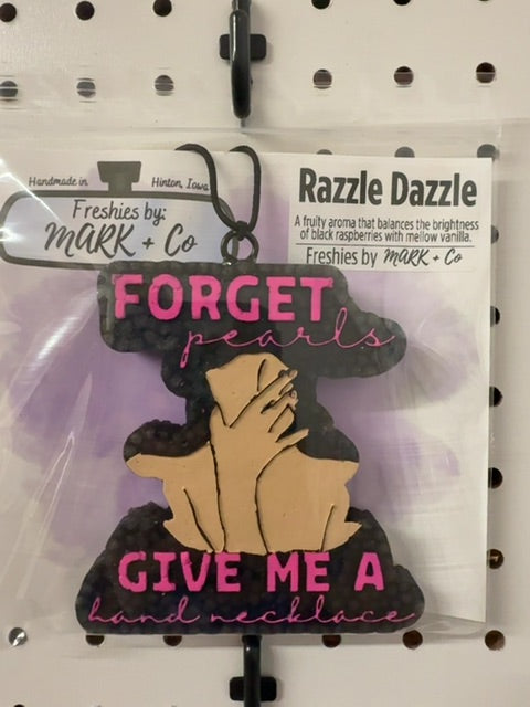 Hand Necklace Razzle Dazzle Freshie