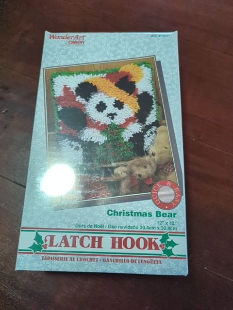 Christmas Latch Hook, Found & Formed