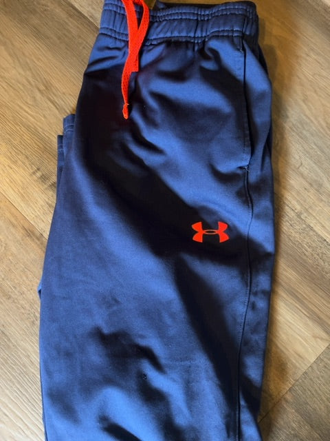 Blue Underamour Sweatpants, YXL