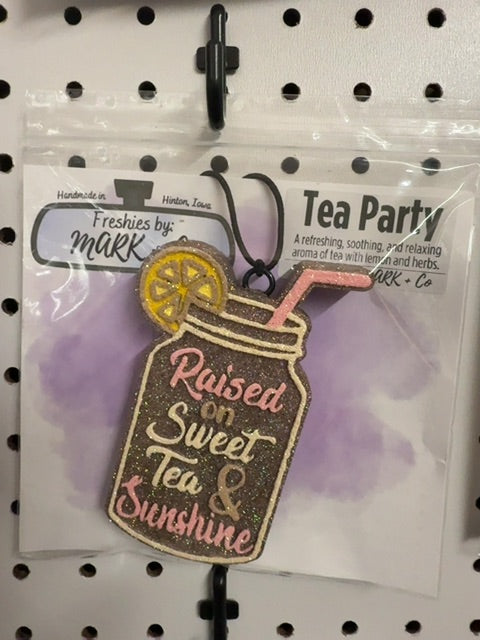 Raised on Sweet Tea Tea Party Freshie