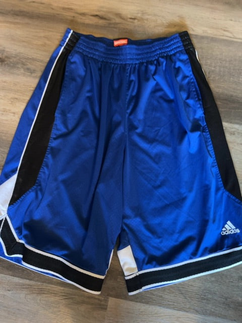 Blue Adidas Shorts, Medium