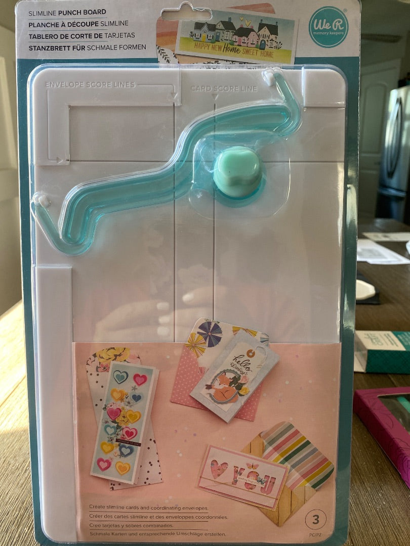 We R Memory Keepers Slimline Punch Board