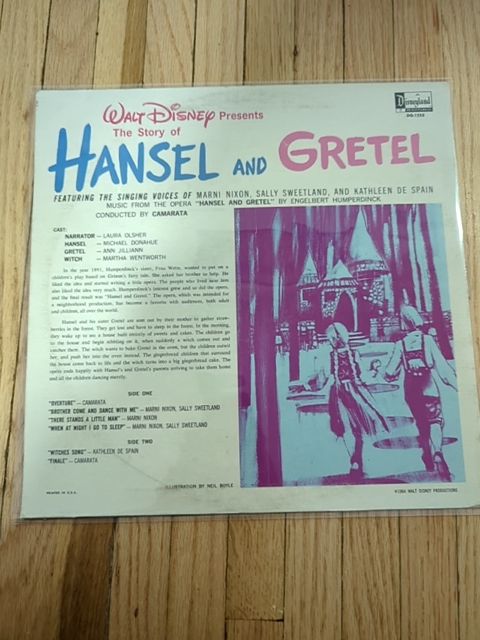 Vinyl Hansel and Gretel