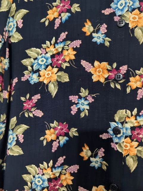Vintage Clothing Button Up Dress, M