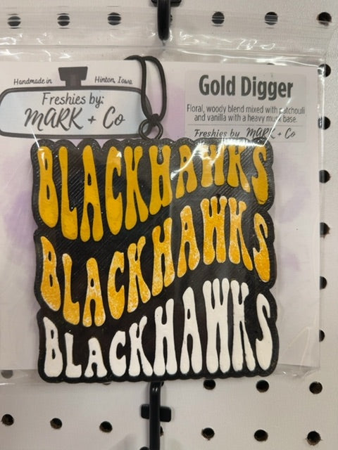 Blackhawks Gold Digger Freshie