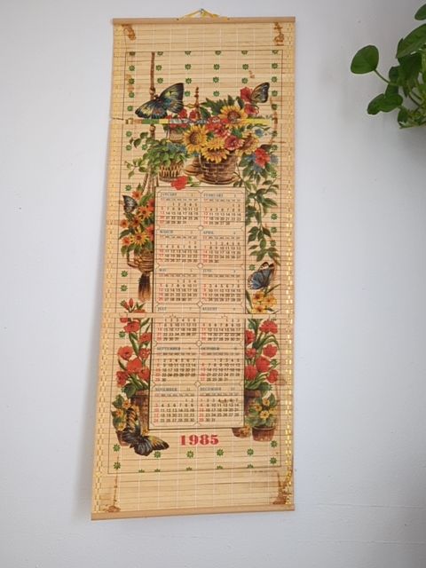 Double sided calendar