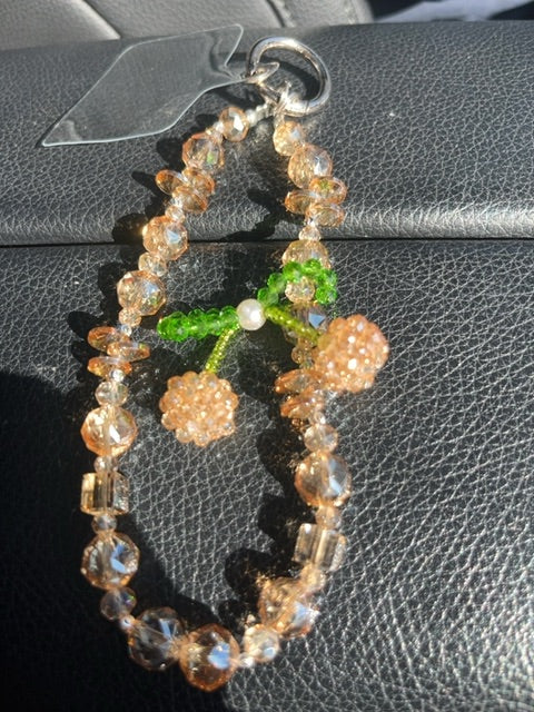 Brown Small charm Grace's bead Shop