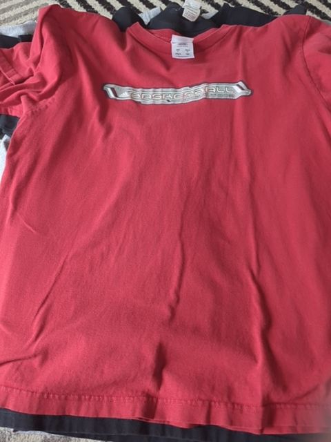 Vintage adidas tee, L