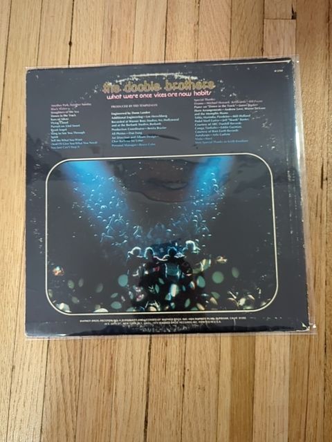 Vinyl The Doobie Brothers what were once vices are now habits vinyl