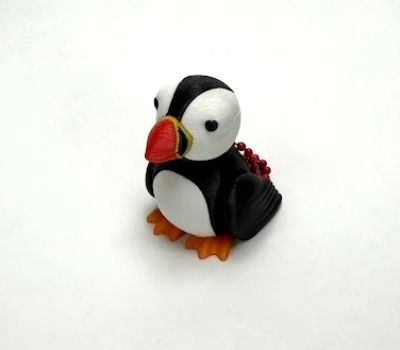 Keychain Flexi Puffin