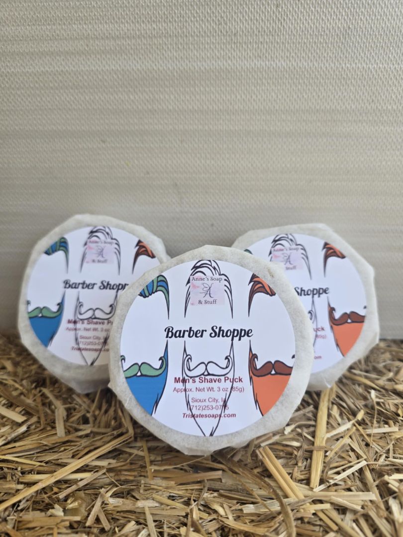 Barber Shoppe Men's Shaving pucks