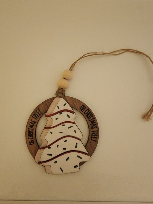 Small Town Shop Oh Christmas Tree Little Debbie Snack Cake Ornament