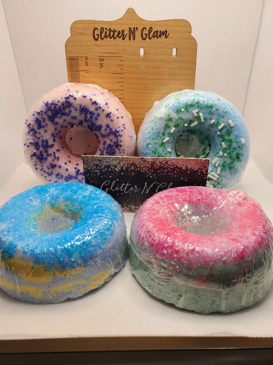 Glitter N Glam Donut Shaped Bath Bomb