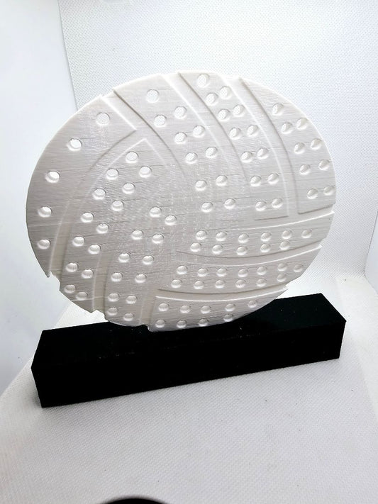 Black and White Glitter N Glam Earring Stand