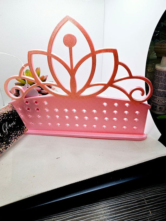 Pink Glitter N Glam Earring Stand