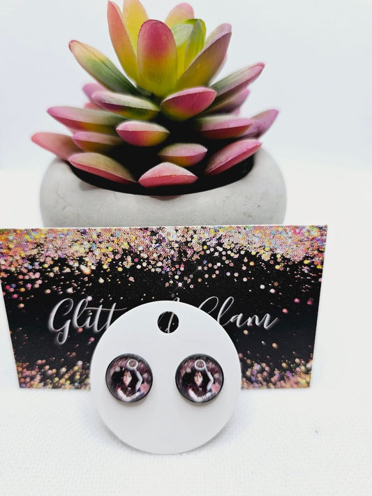 Glitter n Glam 1922 Wednesday Stud Earrings