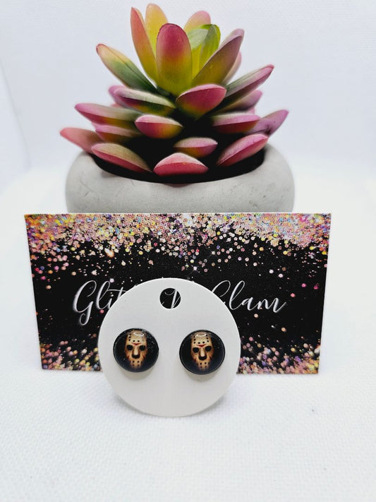 Glitter N Glam 1917 Jason Stud Earrings
