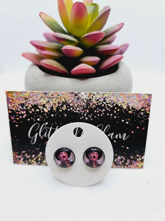 Glitter n Glam 1918 Freddy Stud Earrings