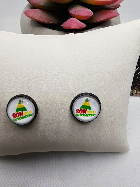 Glitter N Glam 2698 "Son of a Nutcracker" Stud Earrings