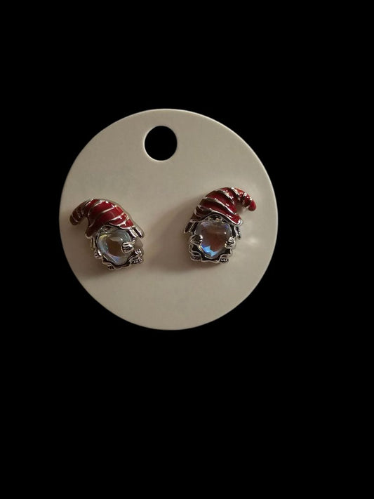 Glitter N Glam 2549 Gnome Stud Earrings