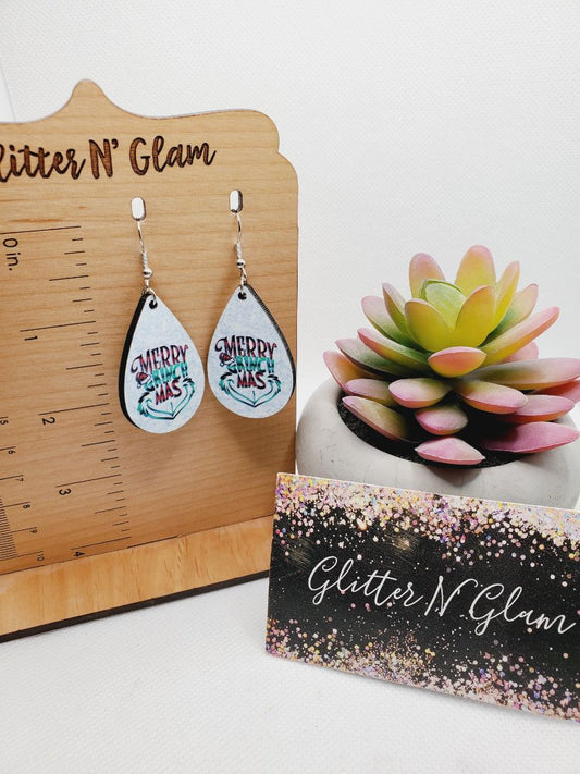Glitter N Glam 1503 "Merry G-Mammas" Dangle Earrings