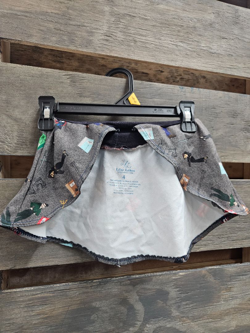 Princess school Lilac Lakes Skirt, 3T