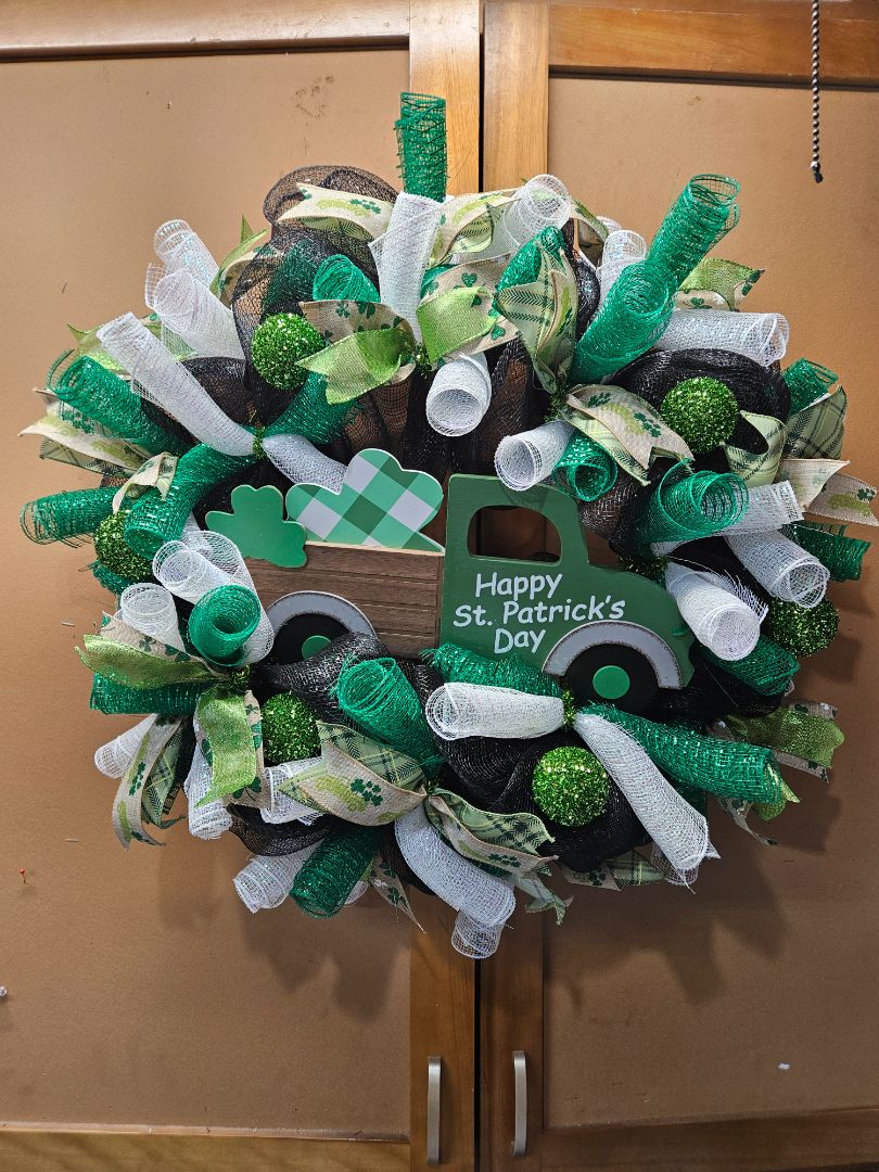 St. Patrick day truck