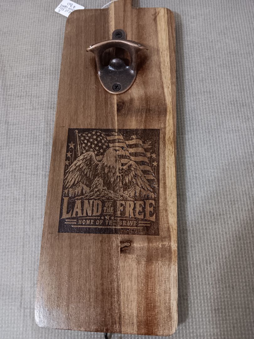 Eagle bottle opener, 5x24, Kat’s Creations